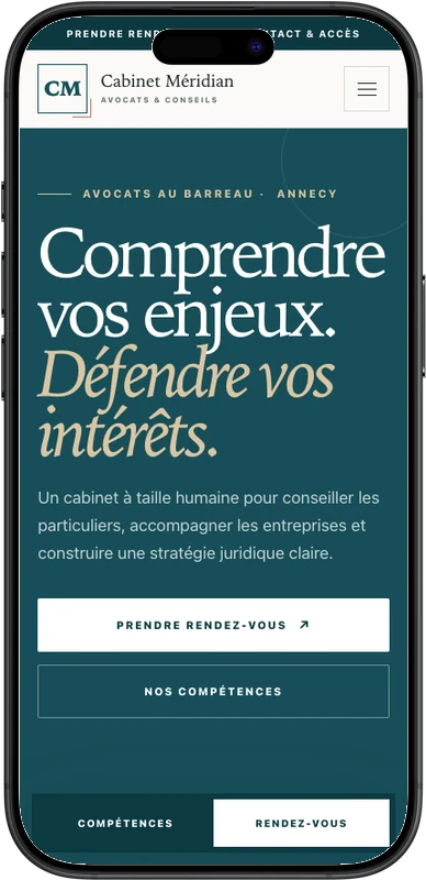 La même démo sur iPhone